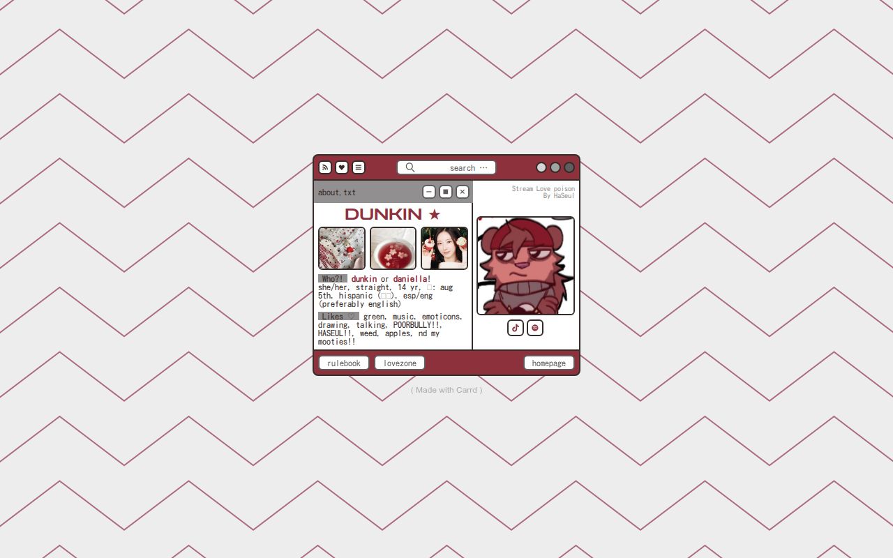Carrd profile picture for @gnd